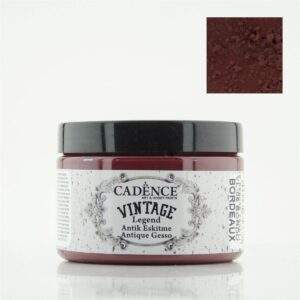 Cadence Kumlu Antik Eskitme VL 05-Bordo-Bordeaux
