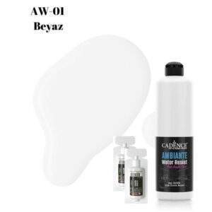 Cadence Ambiante Islak Zemin Boyası AW-01 Beyaz 500 ML