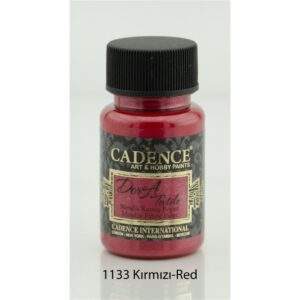 Cadence Dora Kumaş Metalik 1133 Kırmızı 50 ml