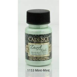 Cadence Dora Kumaş Metalik 1153 Mint 50 ml