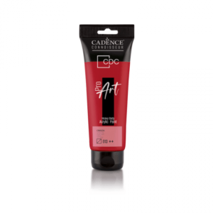Cadence PR-013 Krimson Kırmızı Proart Heavy Body Akrilik Boya 120ML