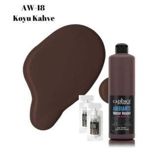Cadence Ambiante Islak Zemin Boyası AW-18 Koyu Kahve 500 ML
