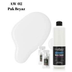 Cadence Ambiante Islak Zemin Boyası AW-02 Pak Beyaz 500 ML