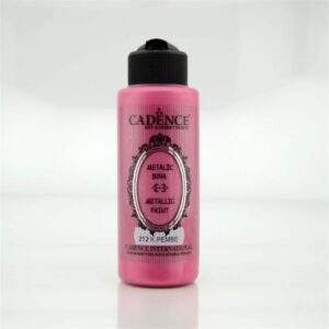 Metalik Sedefli Boya 212 Koyu Pembe 120ml