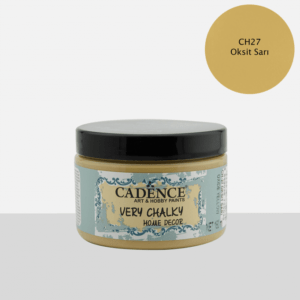 Cadence Very Chalky Home Decor CH27 Oksit Sarı 150 ML