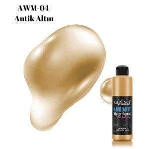 Cadence Ambiante Islak Zemin Boyası AWM-04 Antik Altın Metalik 250 ML