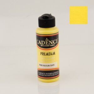 Premium Akrilik Boya 0590 Kavun Sarı 120ML
