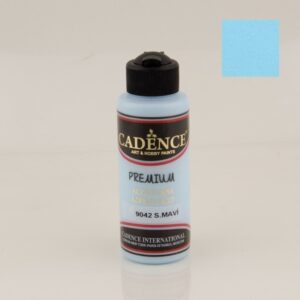 Premium Akrilik Boya 9042 S. Mavi 120ML