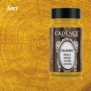 Cadence Colour On Renkli Vernik CV01 Sarı