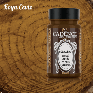 Cadence Colour On Renkli Vernik CV14 Koyu Ceviz