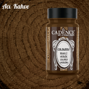 Cadence Colour On Renkli Vernik CV15 Acı Kahve