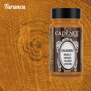 Cadence Colour On Renkli Vernik CV02 Turuncu