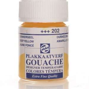 Talens Gouache Extra Fine Quality Bottle 16 ml Deep Yellow 202