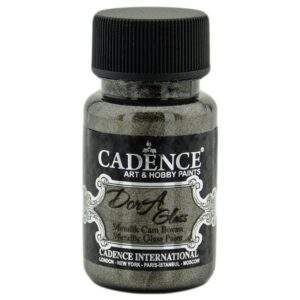 Cadence Dora Metalik Cam Boyası 3138 Antrasit 50ML
