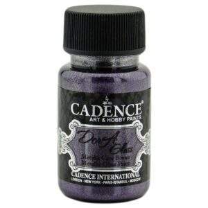 Cadence Dora Metalik Cam Boyası 3139 Koyu Orkide 50ML