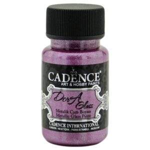 Cadence Dora Metalik Cam Boyası 3144 Sıklamen 50ML