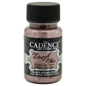 Cadence Dora Metalik Cam Boyası 3147 Antik Pembe 50ML