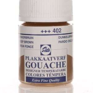 Talens Gouache Extra Fine Quality Bottle 16 ml Deep Brown 402