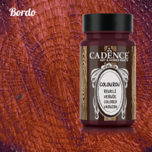 Cadence Colour On Renkli Vernik CV05 Bordo