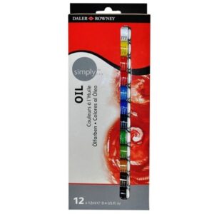 Daler Rowney Simply Yağlı Boya Seti 12x12ml